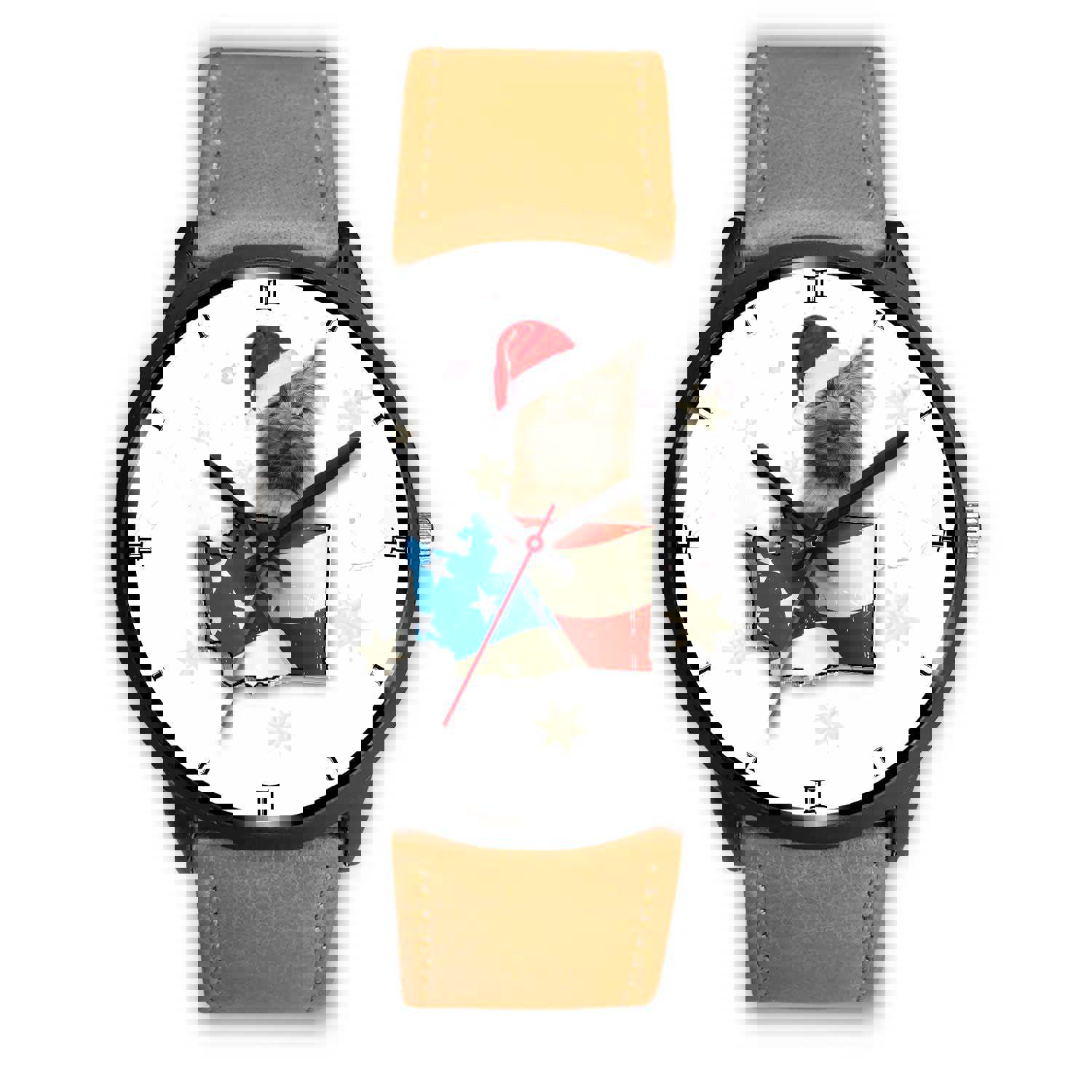 Cairn Terrier Washington Christmas Special Wrist Watch