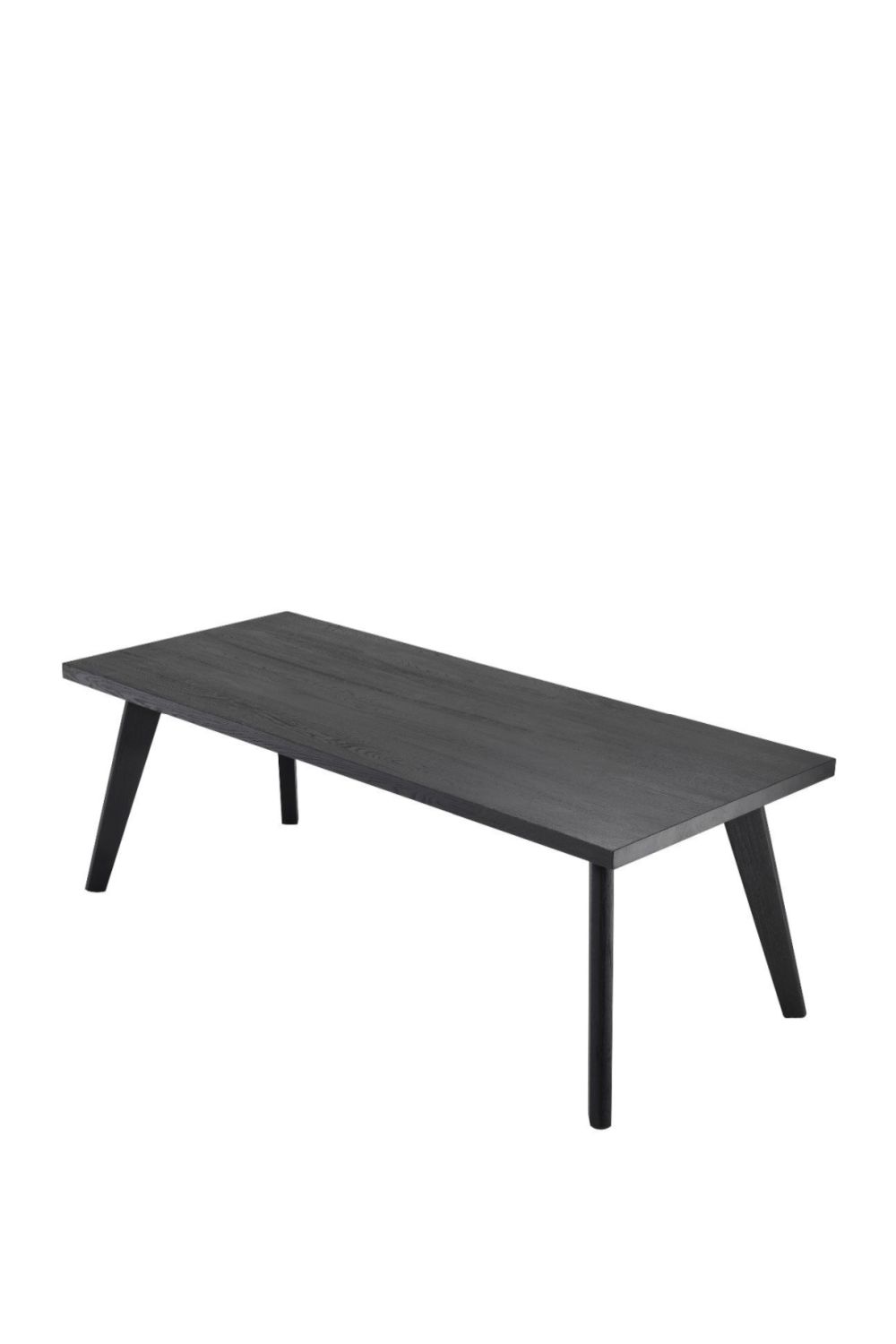 Rectangular Black Oak Dining Table | Eichholtz Biot