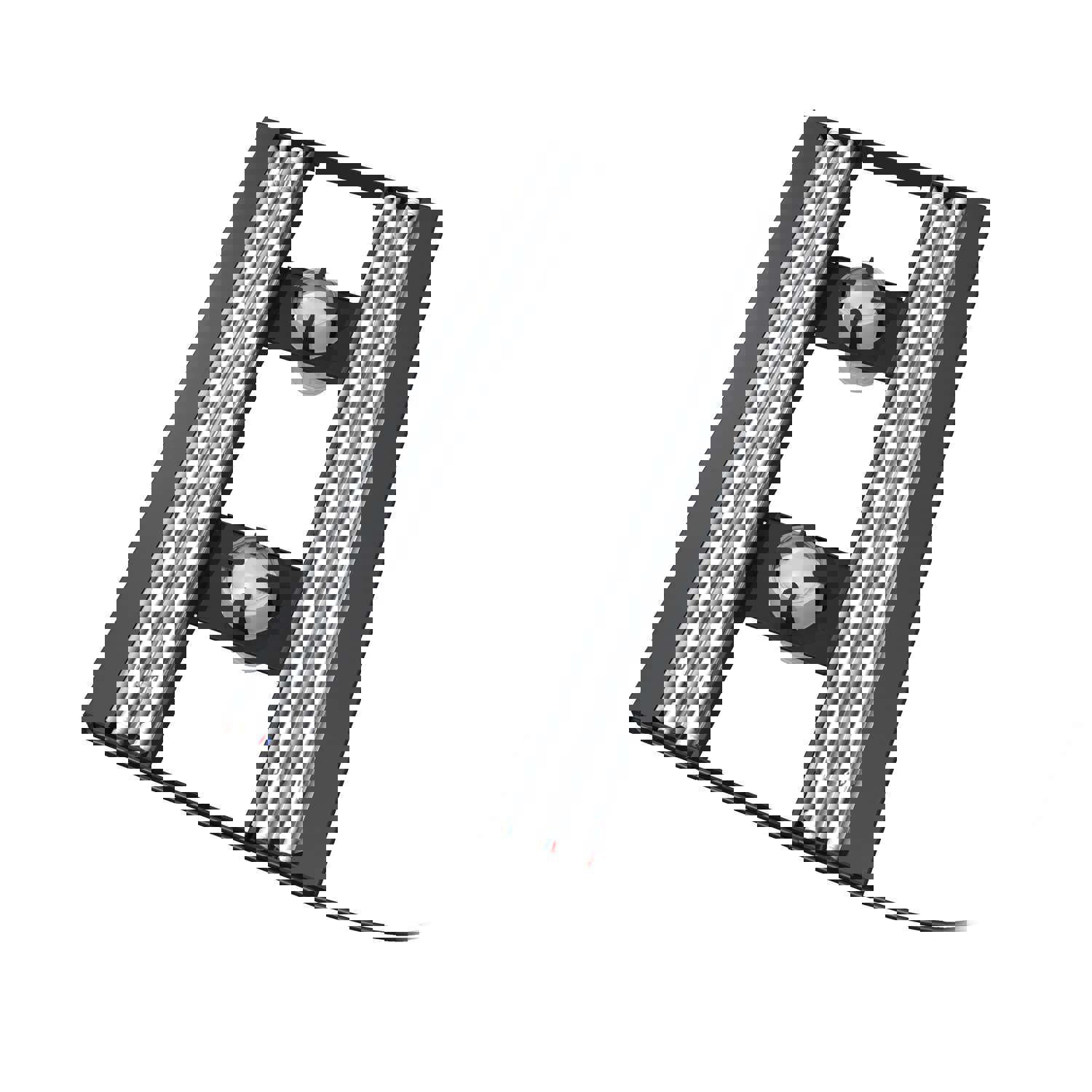 Aquatic Life T5 HO Hybrid 4-Lamp Mounting System Fixture, Black 36-Inch