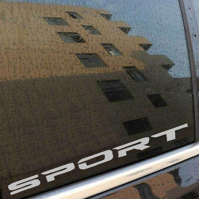 4PCS SPORT Style Car Rims Wheel Hub Racing Sticker Graphic Decal Strip