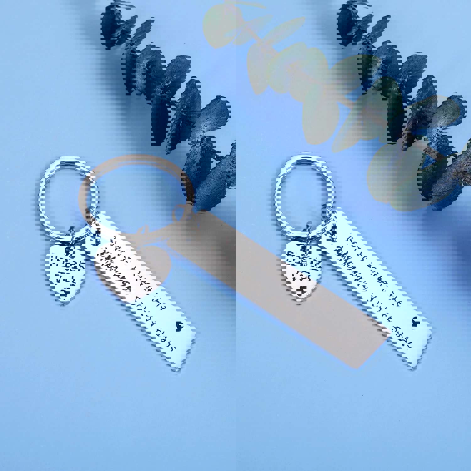 Coworker Friends Keychain - Farewell, Appreciation, Thank You Gift for Women and Men