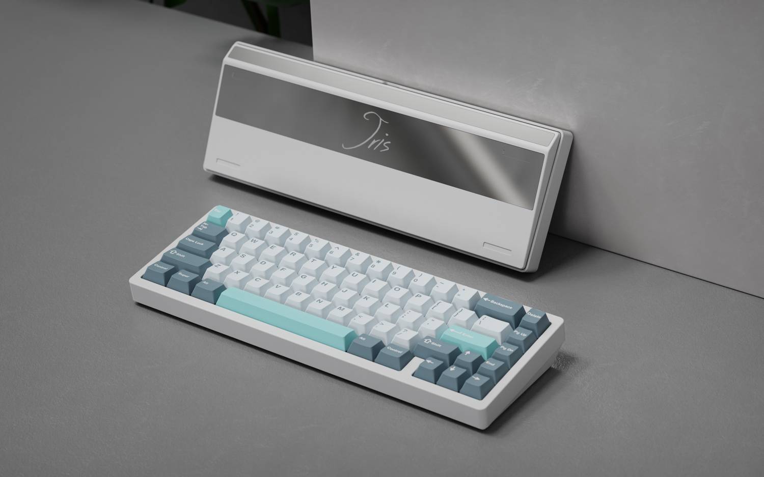 Jris65 PCB Gasket Mount Keyboard Kit - E-White (Group-Buy)