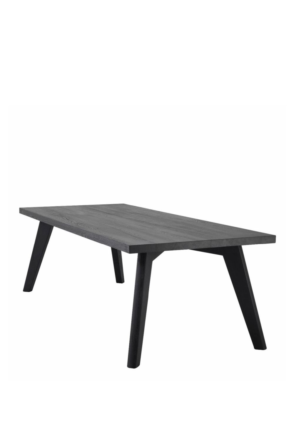 Rectangular Black Oak Dining Table | Eichholtz Biot