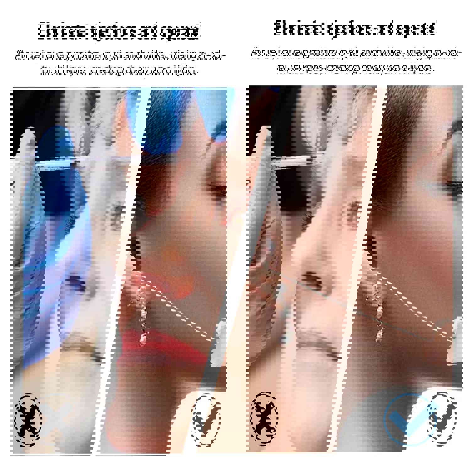 60pcs Gold Protein Line Anti-wrinkle Firming Facial Filler No Needle Absorbable Fade Fine Lines Collagen Thread Anti-Aging Serum