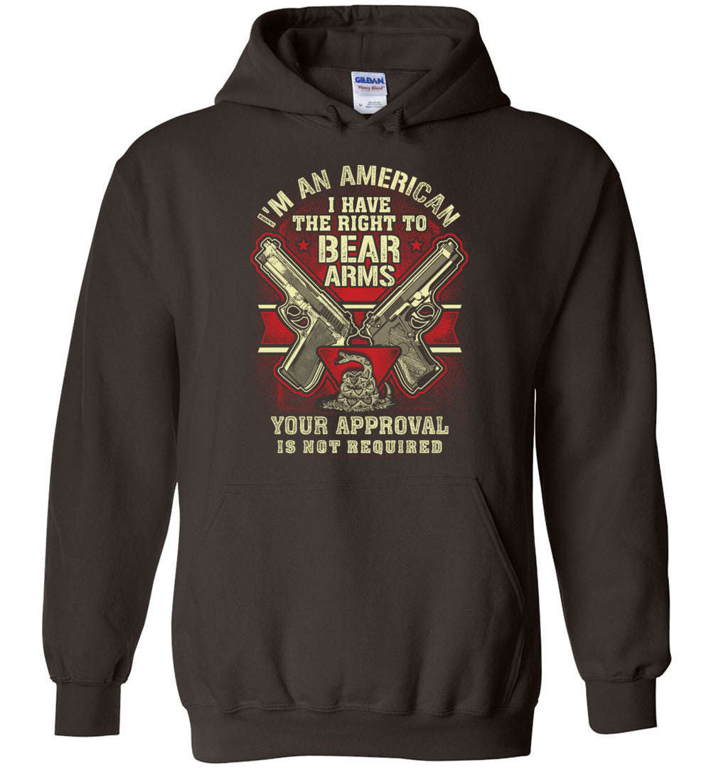 I Have The Right To Bear Arms Hoodie - Second Amendment Apparel