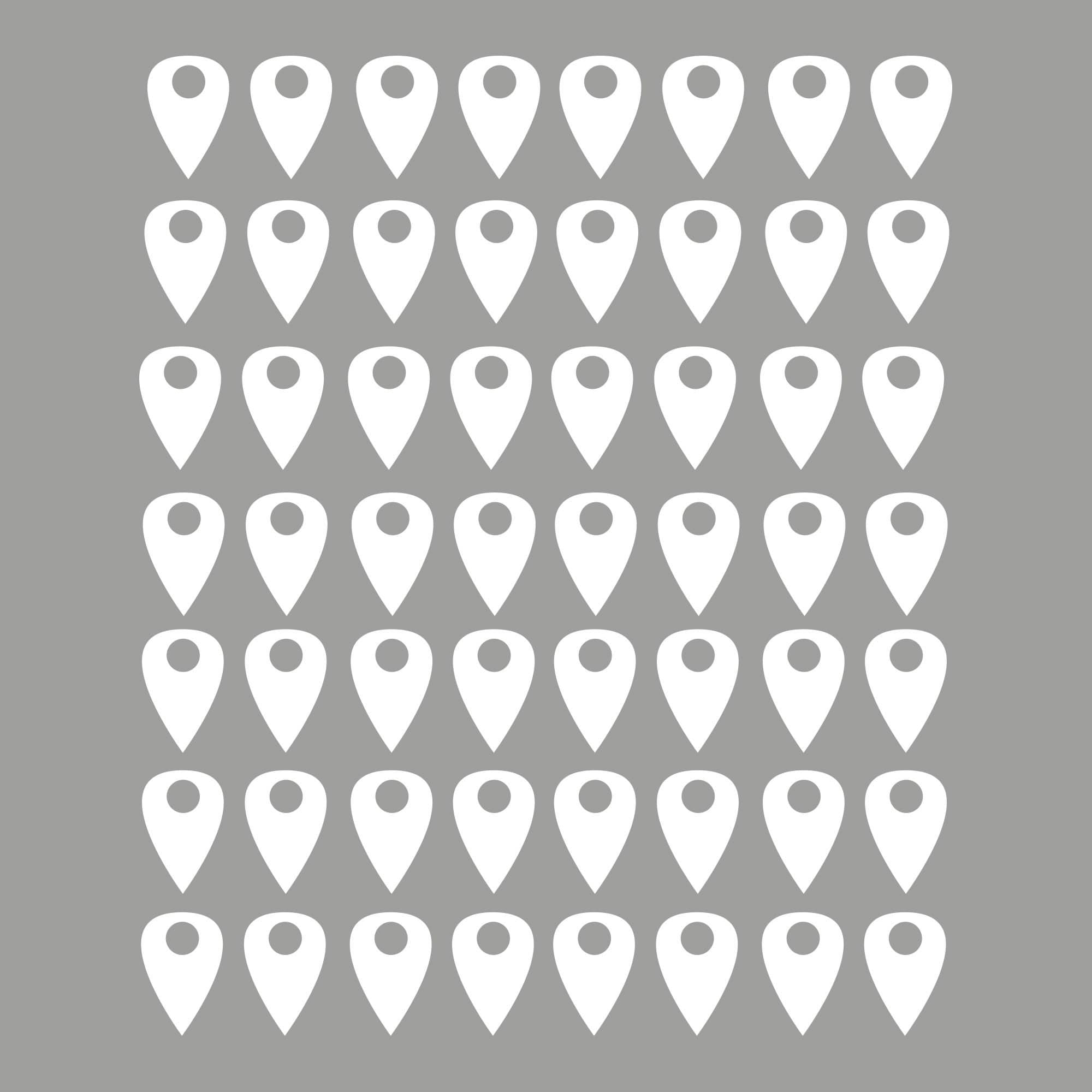 Extra Pins for World Map Decal Vinyl Wall Sticker #1272