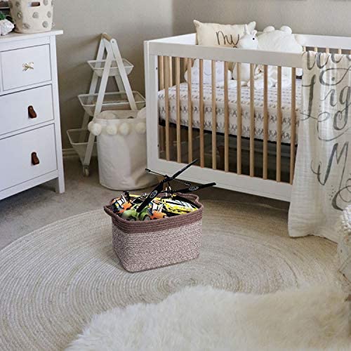 Goodpick Cube Storage Bins - Versatile Woven Basket for Home & Office Organization