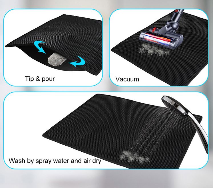 Honeycomb Cat Litter Pad - Waterproof Urine Proof Pet Mat