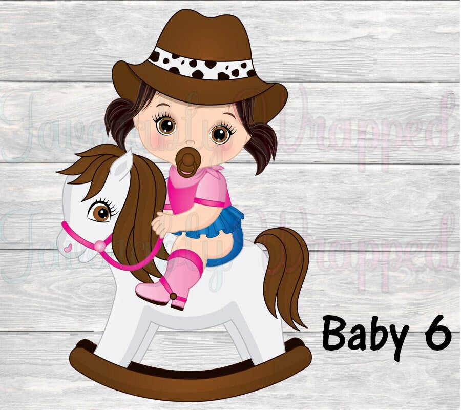 Its A Girl Baby Shower Honey Bun Wrapper - Toy Story Themed Personalized Wrappers