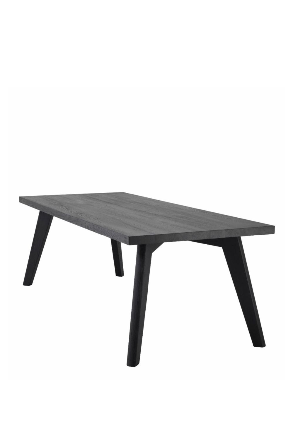 Rectangular Black Oak Dining Table | Eichholtz Biot