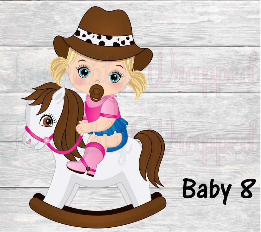 Its A Girl Baby Shower Honey Bun Wrapper - Toy Story Themed Personalized Wrappers