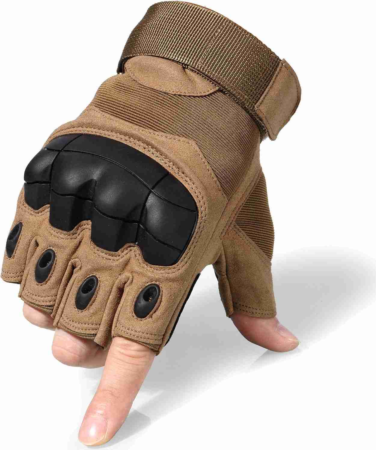 Versatile Fingerless Gloves for Outdoor Activities - Ideal for Motorbiking, Cycling, Climbing, Hiking, and Hunting