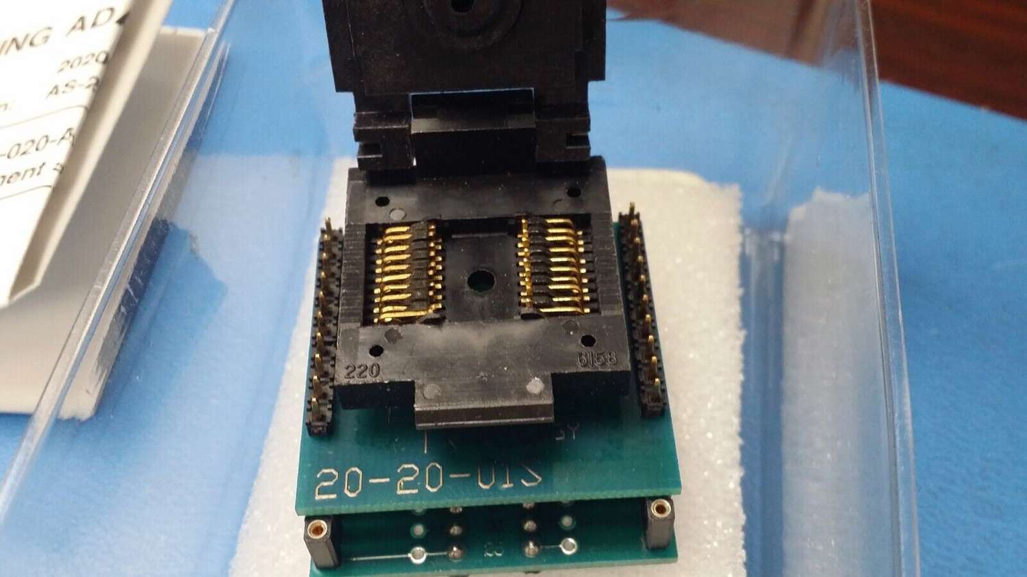 202001S300 Emulation Technology Adaptor Socket AS-20-20-01S-3/6