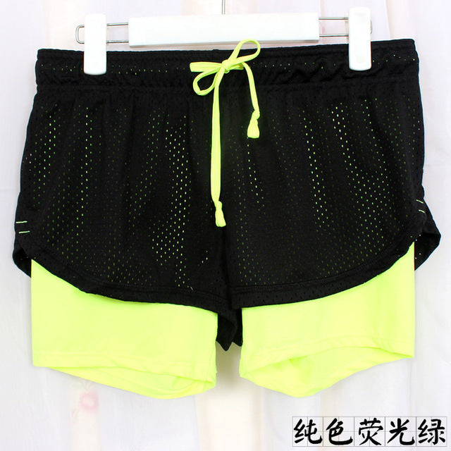 Women's Running Shorts - Gym & Fitness Sports Shorts for Women