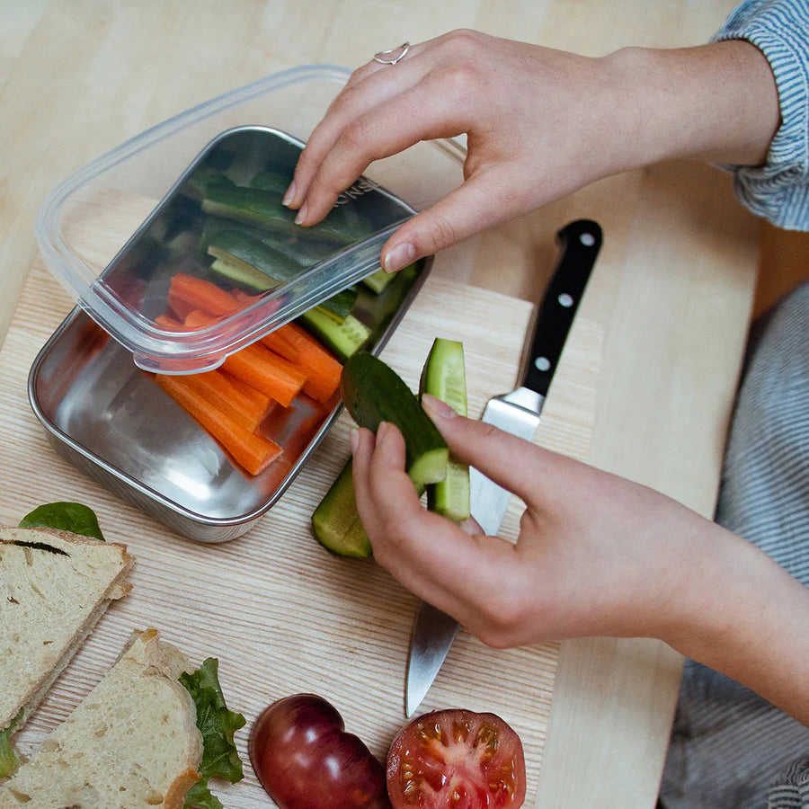 U KONSERVE Stainless Steel Food Storage Containers with Silicone Lids