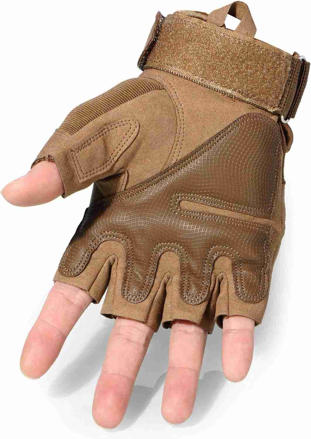 Versatile Fingerless Gloves for Outdoor Activities - Ideal for Motorbiking, Cycling, Climbing, Hiking, and Hunting