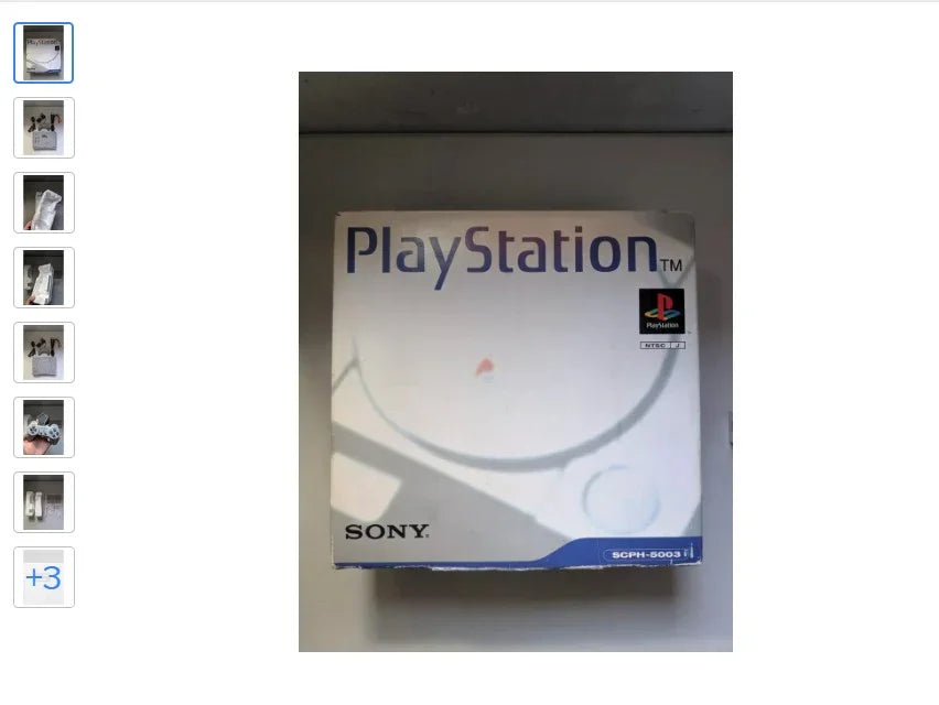 Sony Ps1 Scph-5003 Completo Na Caixa Modelo Asiático - Personal Shopper Service from Brazil