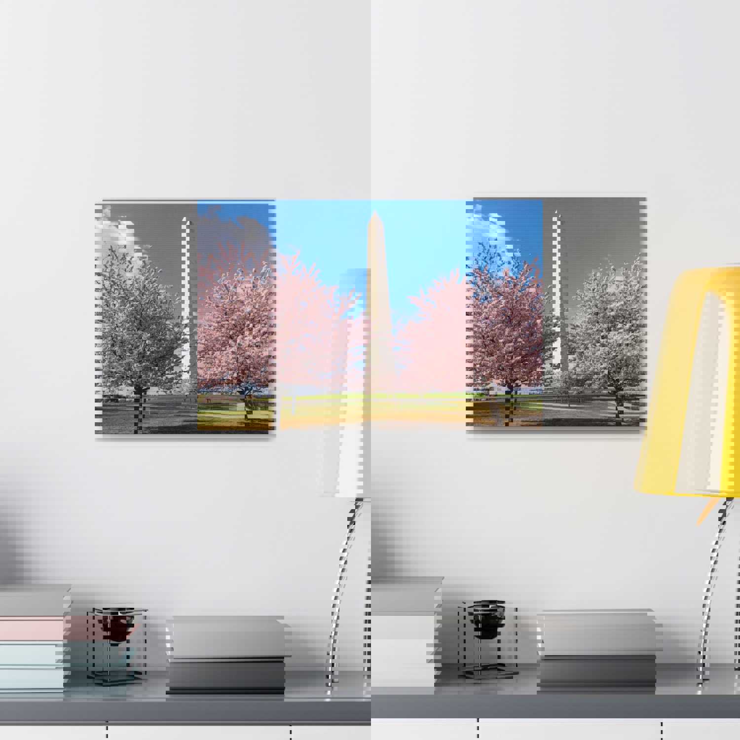 Washington Blossom Festival Nature Wilderness Photography Canvas Wall Art for Home Decor