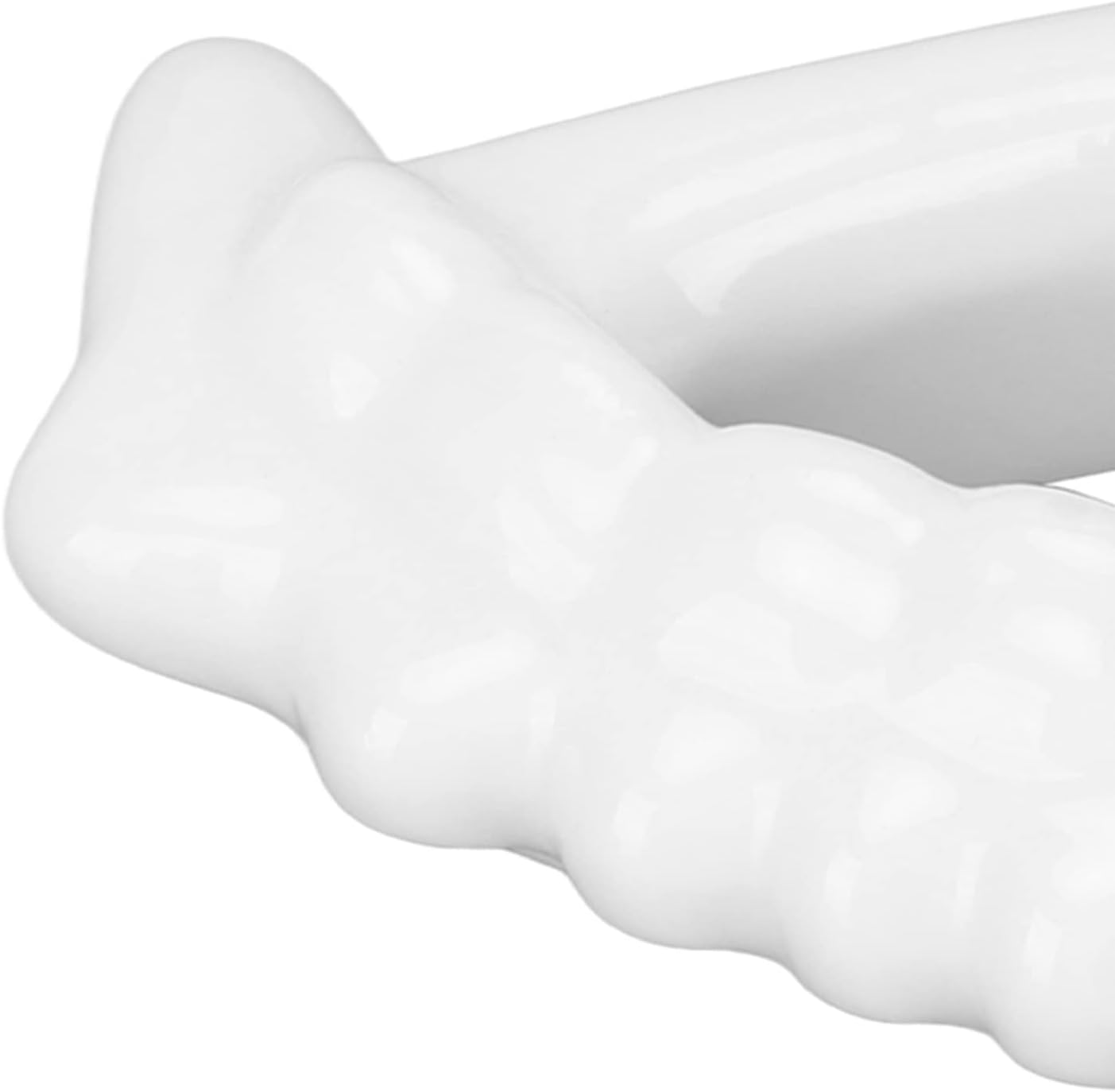 Ceramic Facial Gua Sha Massager for Lymphatic Drainage & Skin Care