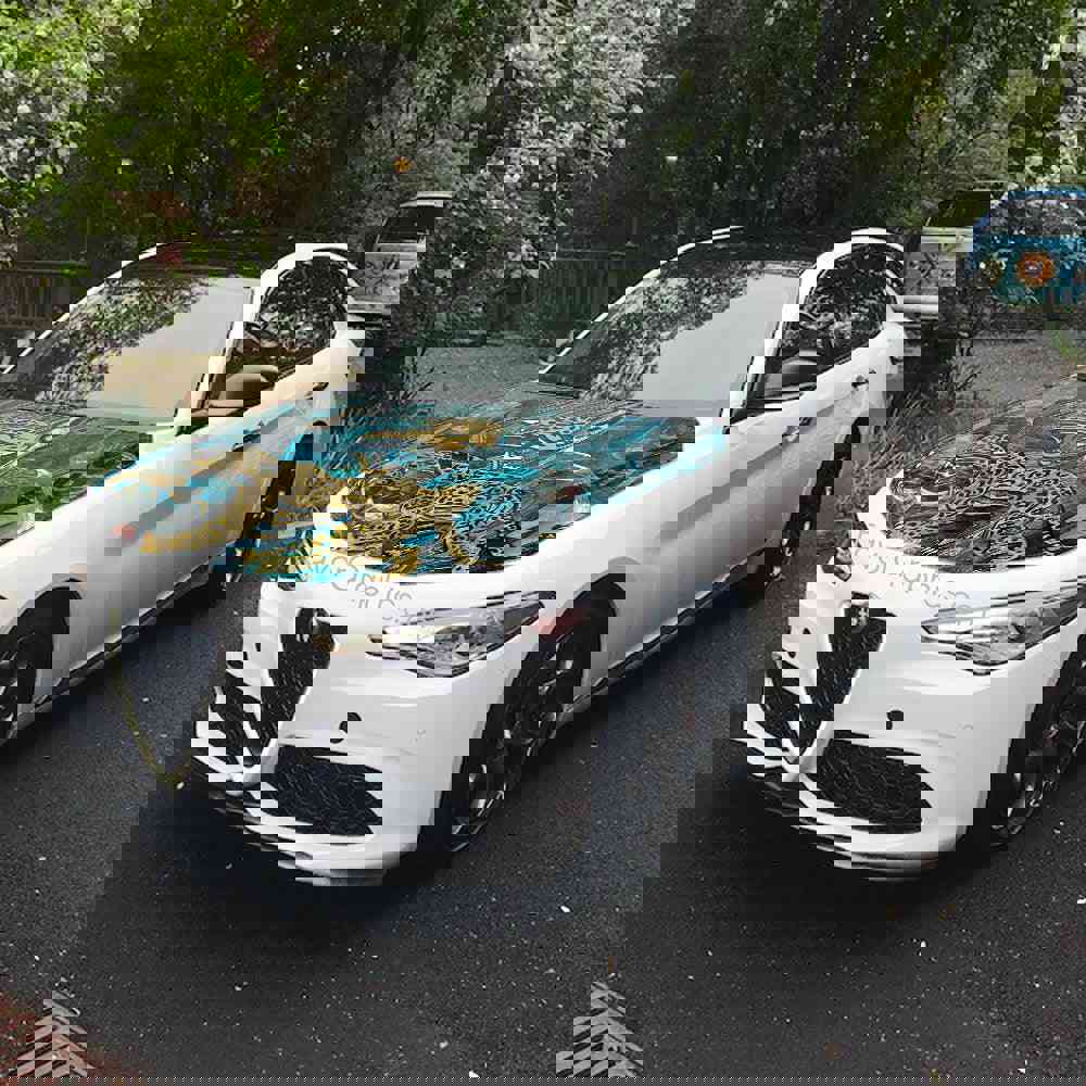 Jacksonville Jaguars Itasha Car Vinyl Hood Wrap Decal Sticker