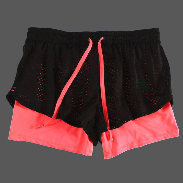Women's Running Shorts - Gym & Fitness Sports Shorts for Women
