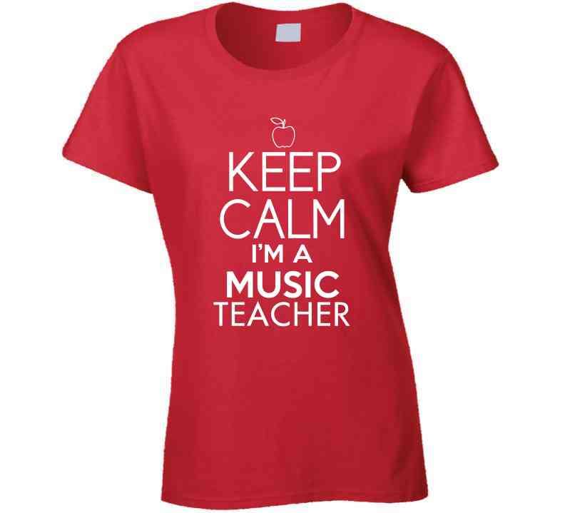Keep Calm I'm A Music Teacher Mug - Custom Printed Dishwasher Safe Coffee Mug