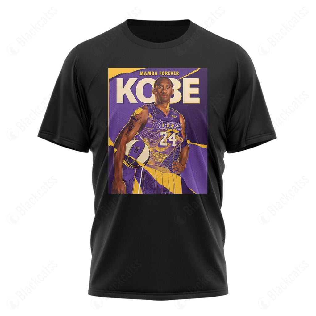 Mamba Forever Custom Graphic Apparel - Unisex Cotton T-Shirt