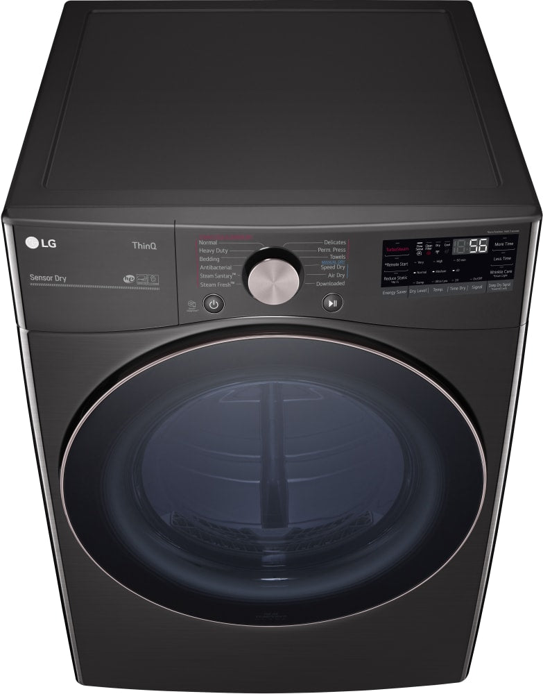 LG - 27 in. 5.3 cu. ft. Mega Capacity Smart Top Load Washer with TurboWash3D Technology