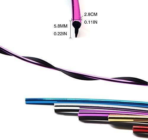 YIJINSHENG 3D Car Interior & Exterior Decoration Moulding Trim Strip (Silver, 8 Meters)