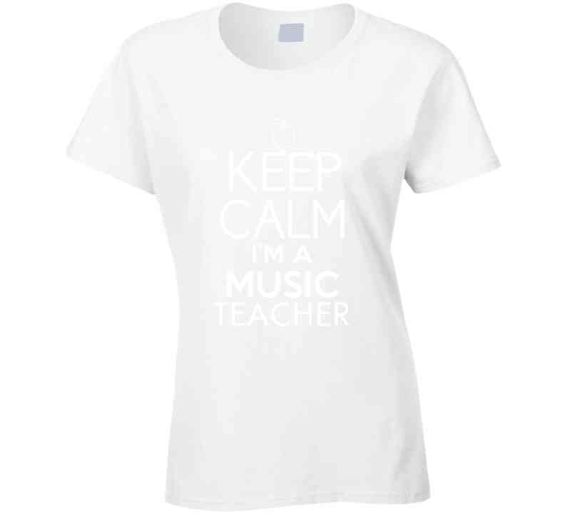Keep Calm I'm A Music Teacher Mug - Custom Printed Dishwasher Safe Coffee Mug