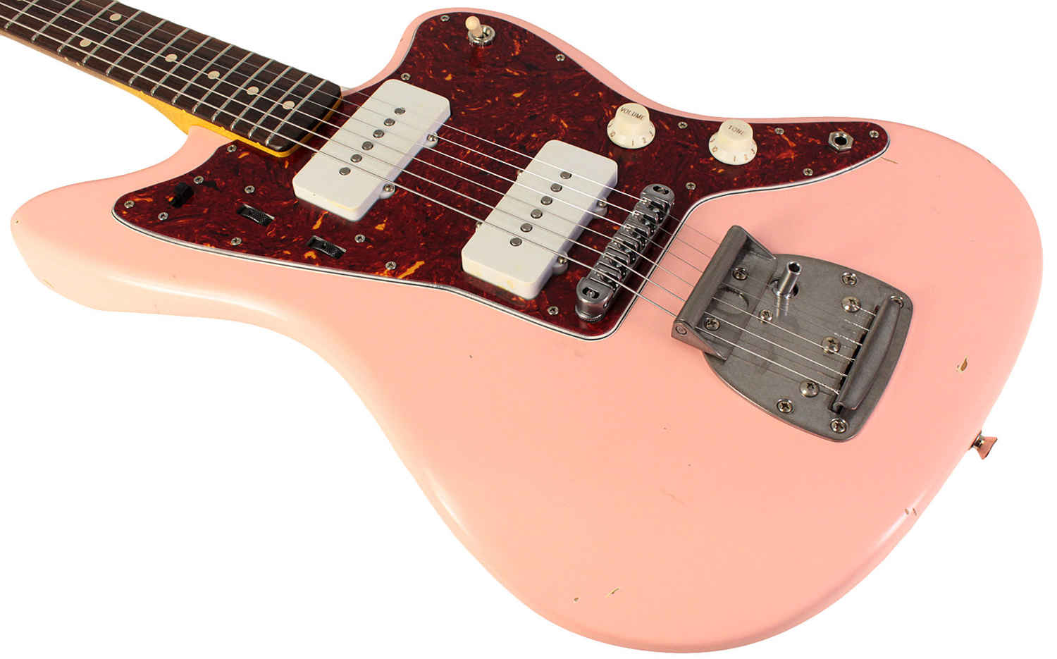 Nash JM-63 Jazzmaster Guitar, Shell Pink, Light Aging - Vintage Inspired with Modern Playability