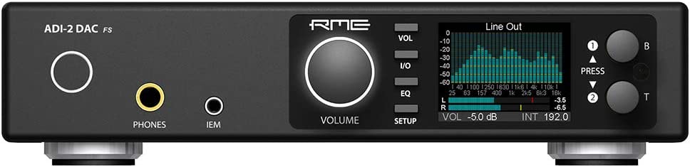 RME ADI-2 DAC FS PCM/DSD 768 kHz Signal Converter with AKG K240 Studio Pro Headphones & XLR Cable Bundle