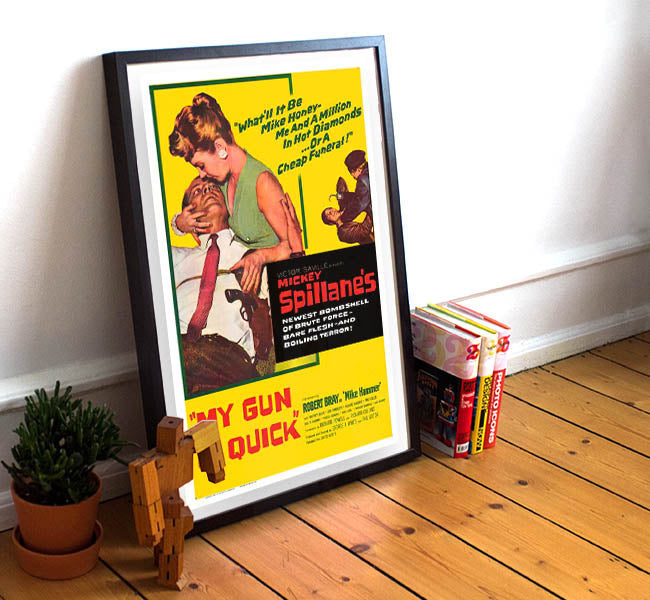 My Gun is Quick - 11 x 17 Movie Poster (1957 Reprint, Mystery Genre)