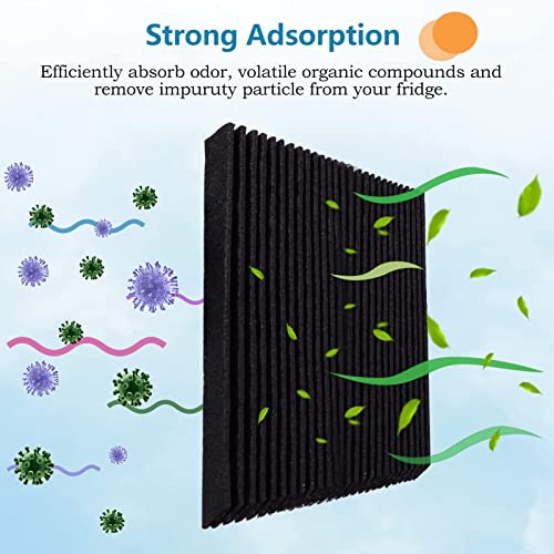 Refrigerator Air Filters Replacement for Frigidaire PAULTRA Pure Air Ultra, EAFCBF Air Filter for Electrolux - 3 Packs