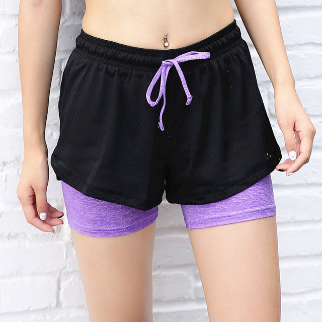 Women's Running Shorts - Gym & Fitness Sports Shorts for Women