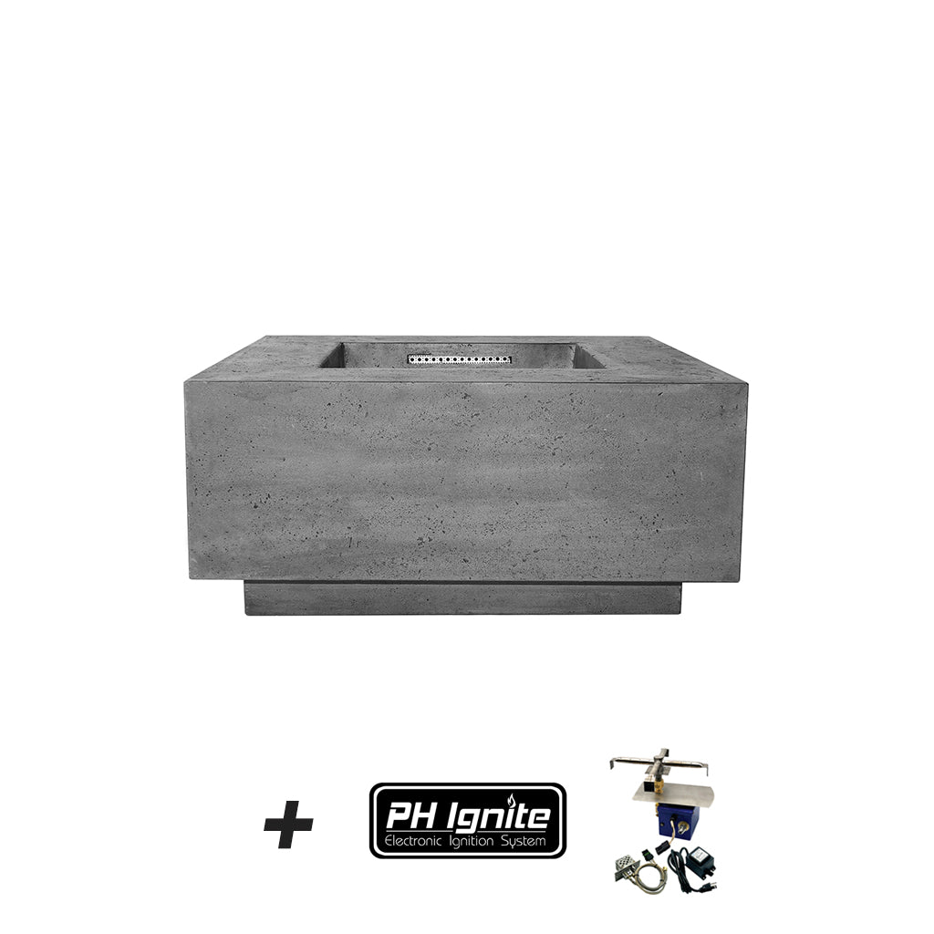 Tavola 2 Fire Table - Outdoor Gas Fire Pit with Lava Rocks