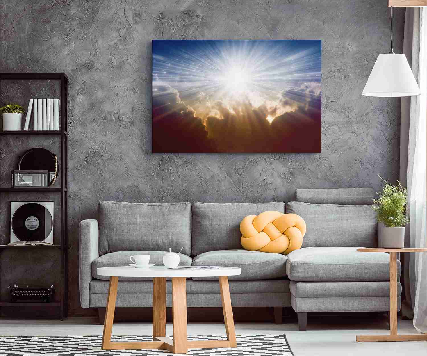 HEAVENLY SKIES - Premium Canvas Art Print