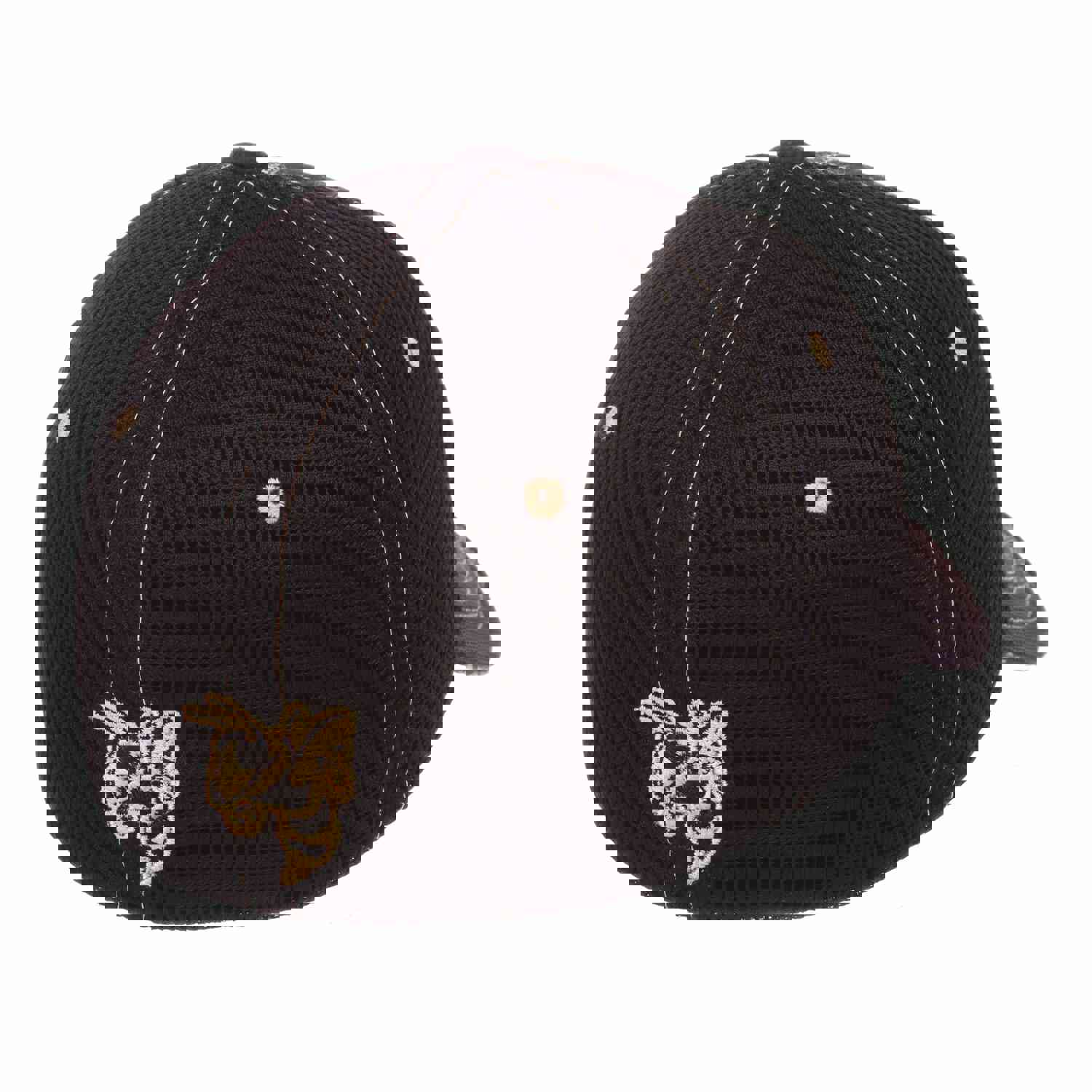 Georgia Tech Yellow Jackets Zephyr Undertaker Mesh Stretch Fit Hat Cap (M/L)