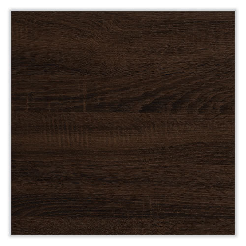 Safco Mirella™ Coffee Table - Rectangular 48x23.75x16 with Southern Tobacco Top and Black Base