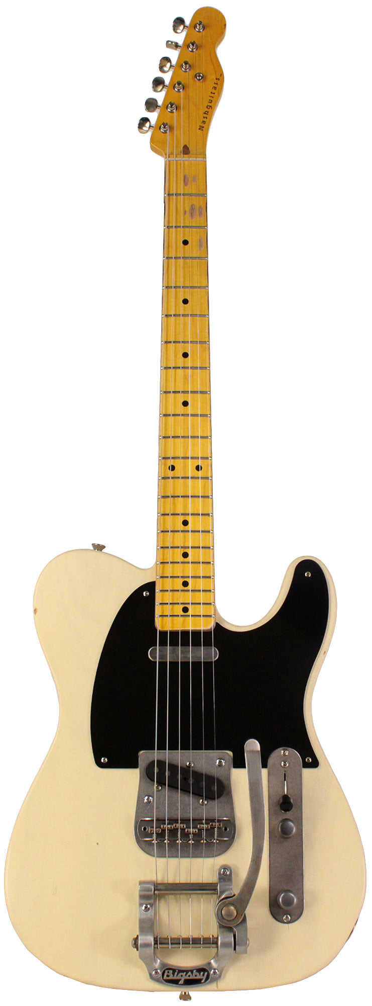 Nash T-52 Guitar, Mary Kaye White, Bigsby, Light Aging