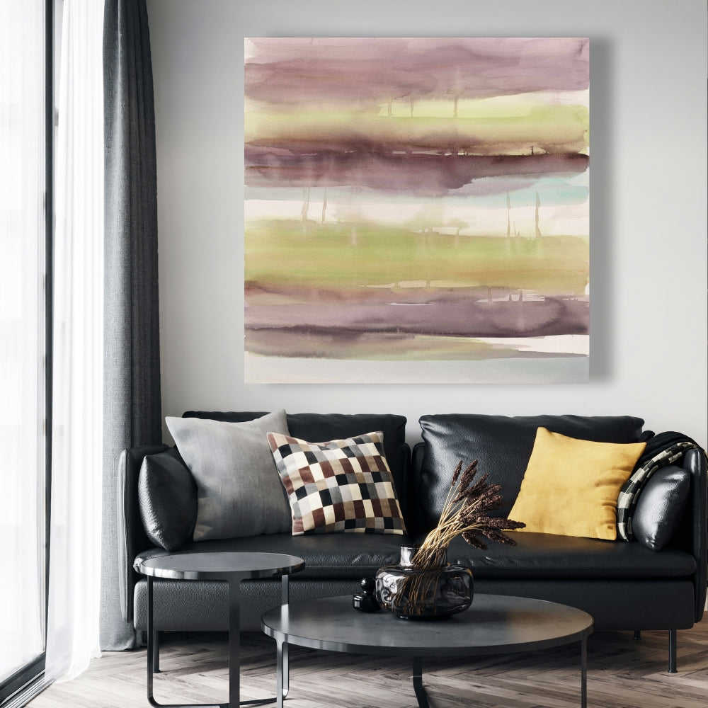Beautiful Stripes Fine Art Gallery Wrapped Canvas 16x48