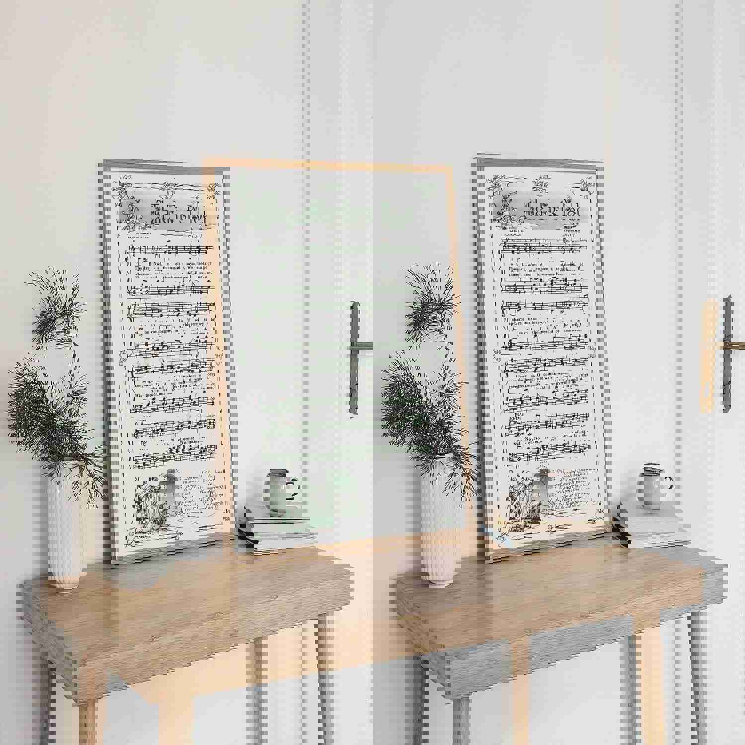 The First Noel Printable Vintage Sheet Music - Christmas Hymn Carol Collection
