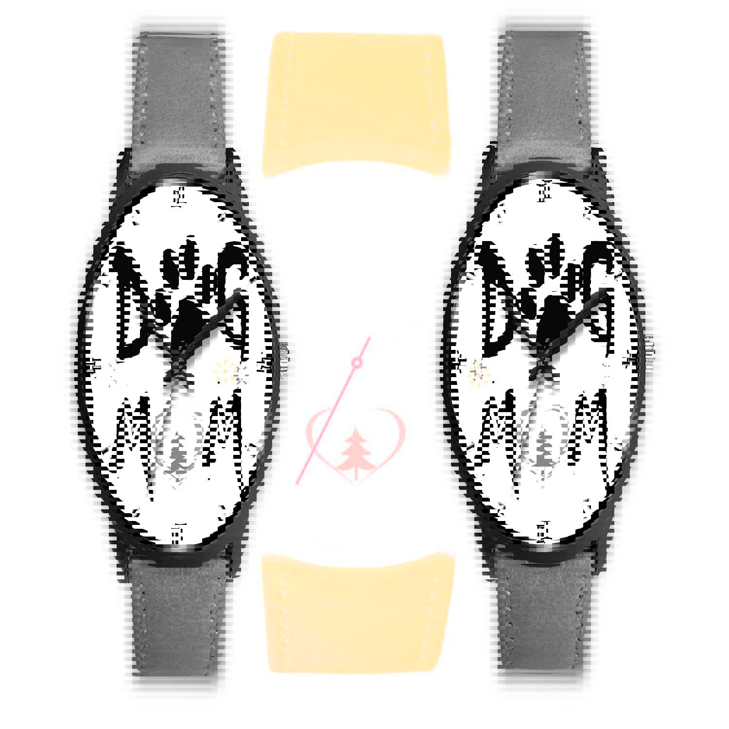 Dog Mom Print Christmas Special Wrist Watch