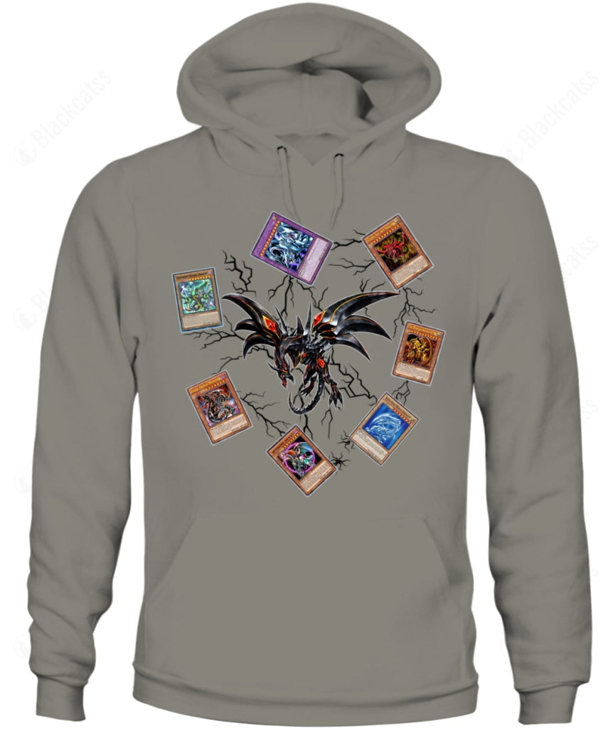 Duel Links Red Eyes Dragon Custom Graphic Unisex Hoodies