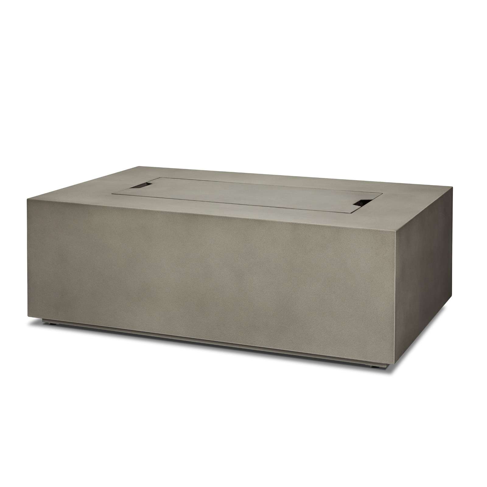 Real Flame Aegean 42 Rectangle Propane or Natural Gas Fire Pit Table
