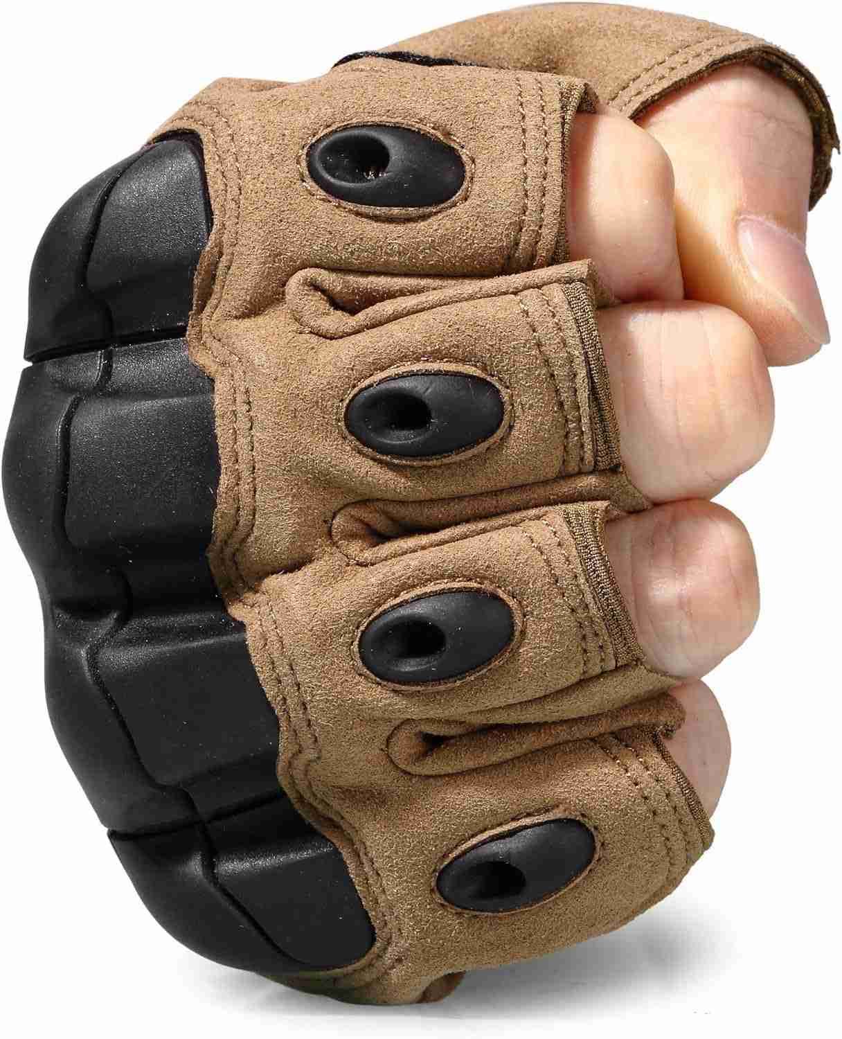 Versatile Fingerless Gloves for Outdoor Activities - Ideal for Motorbiking, Cycling, Climbing, Hiking, and Hunting