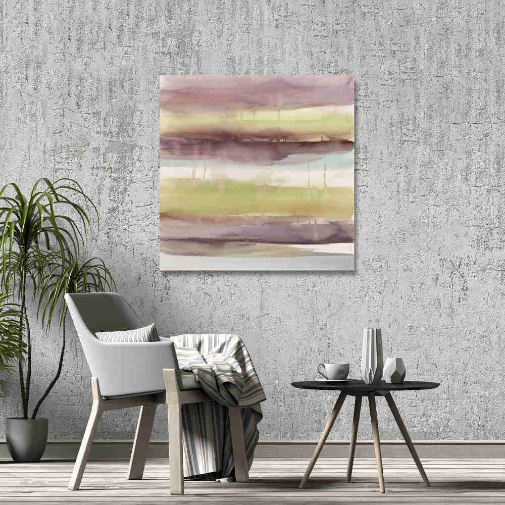 Beautiful Stripes Fine Art Gallery Wrapped Canvas 16x48