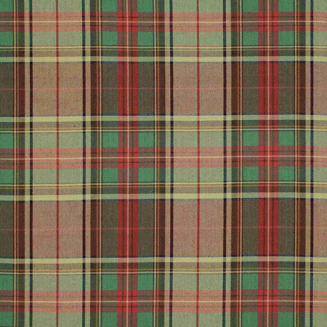 Empress Swag Valance in Ancient Campbell Ivy League Tartan Plaid