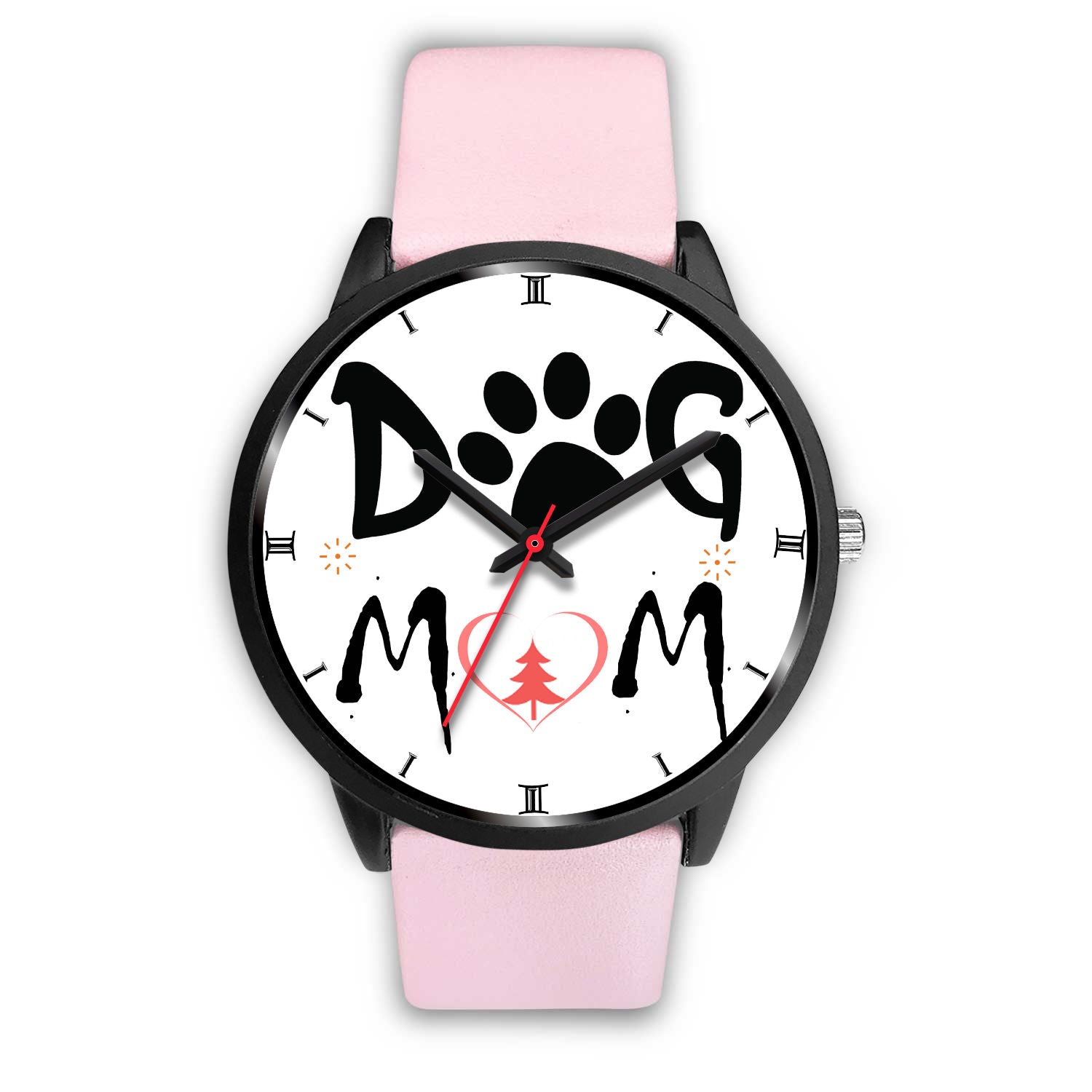 Dog Mom Print Christmas Special Wrist Watch