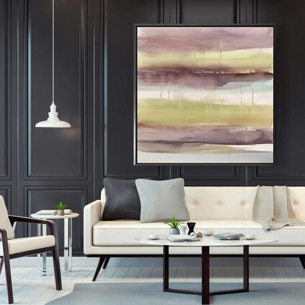 Beautiful Stripes Fine Art Gallery Wrapped Canvas 16x48